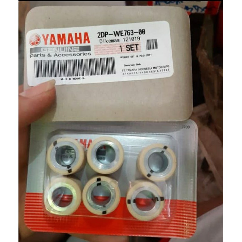 ROLER ROLLER KIT NMAX N MAX ASLI ORI YAMAHA 2DP WE763 01