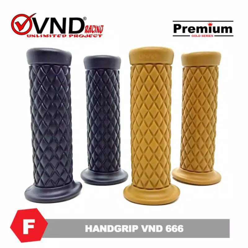 Handgrip Motor Variasi Model Wajik Handgrip Japstyle,Retro,Classic Merk VND Premium Original