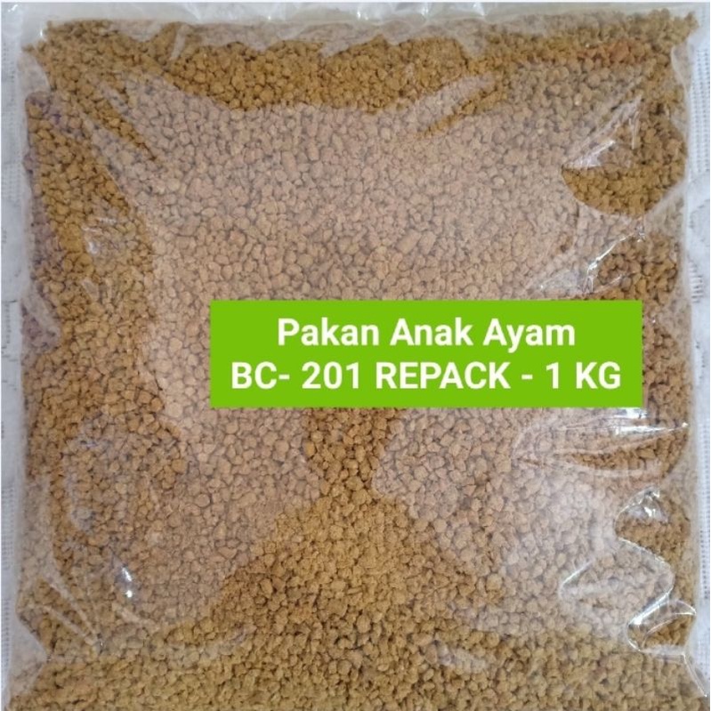 Pakan Anak Ayam BC-201 Gold Coin Repack 1 KG