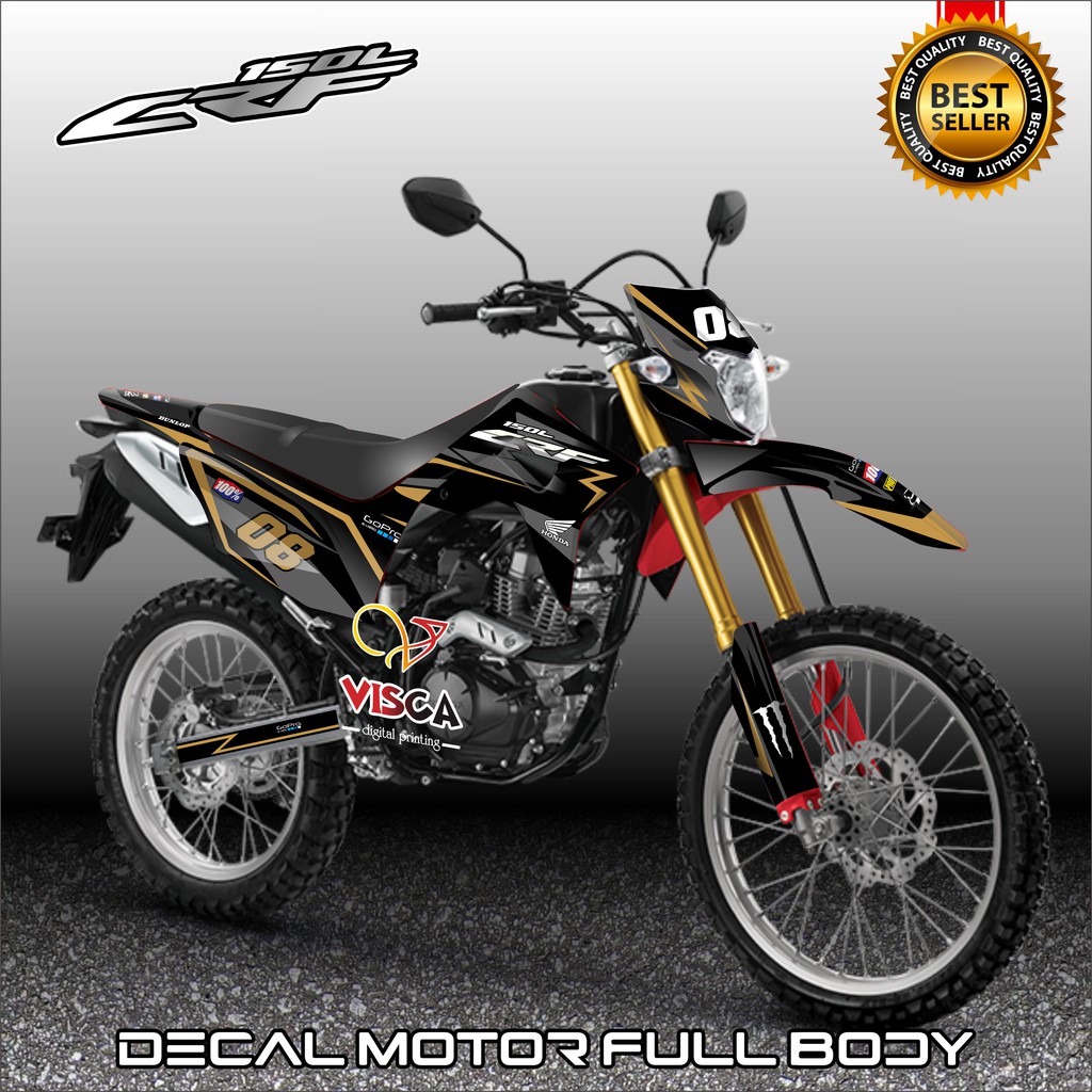 Decal CRF 150 L Full Body Stiker CRF 150L Full Body Dekal CRF 150L CF007