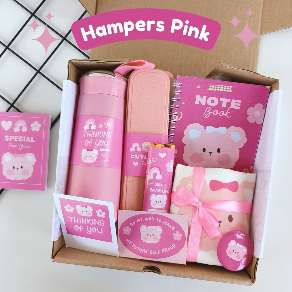 Luxiastore_ Hampers Aesthetic Kado Cewek Cowok Kado Ulang Tahun Anniversary Wisuda Hadiah Ulang