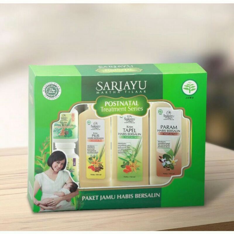 Sariayu Paket Habis Bersalin Lengkap Free Bengkung