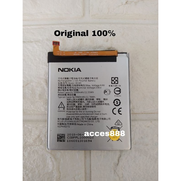 Baterai Nokia 5.1 Plus X5 HE345 Original