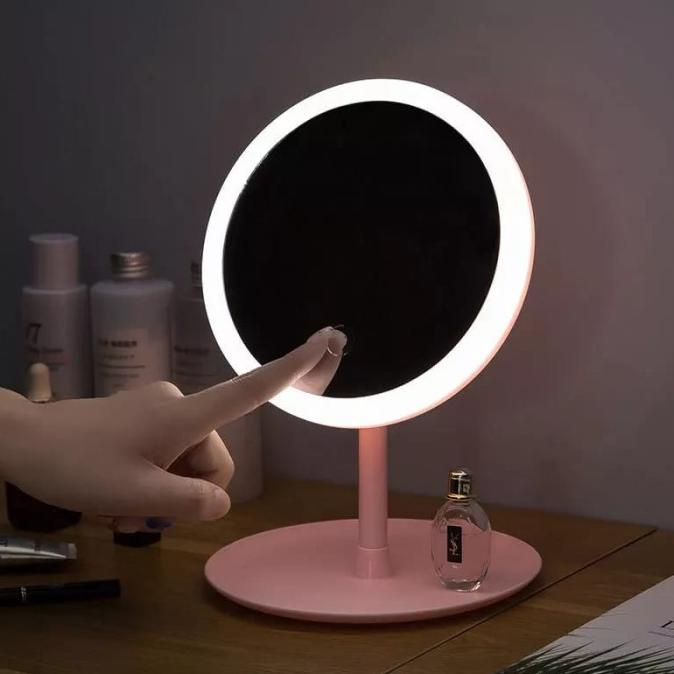 LED MIRROR TOUCH SENSOR KACA RIAS KACA MAKEUP BULAT LED K439