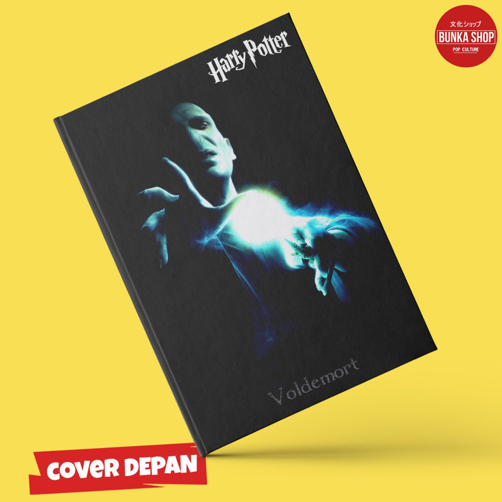 

Note Book Film Harry Potter Lord Voldemort Hardcover A5 Jurnal Agenda Planner