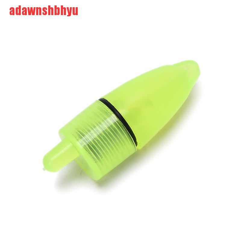 (adawnshbhyu) 10pcs Lampu Pancing LED Dengan Sensor Apung