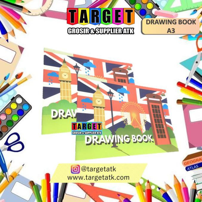 

(PERALATAN MENGGAMBAR) DODO BUKU GAMBAR A3 PACK/DRAWING BOOK/A3 TERBARU