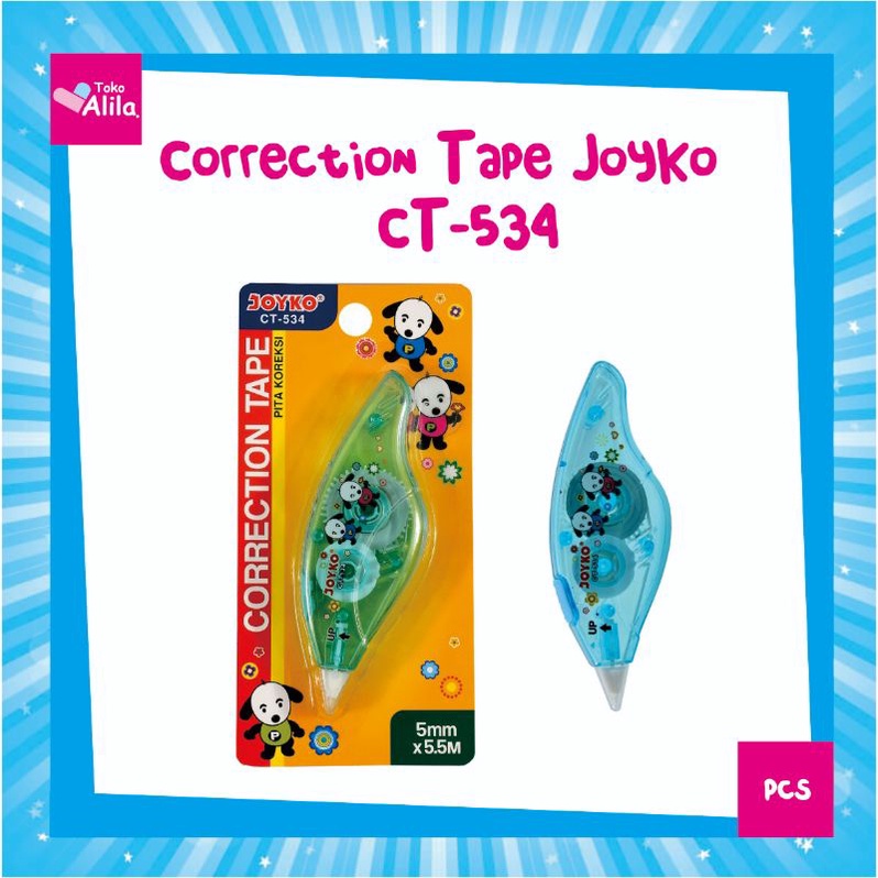 

Stipo / Correction Tape / Pita Koreksi Joyko CT-534