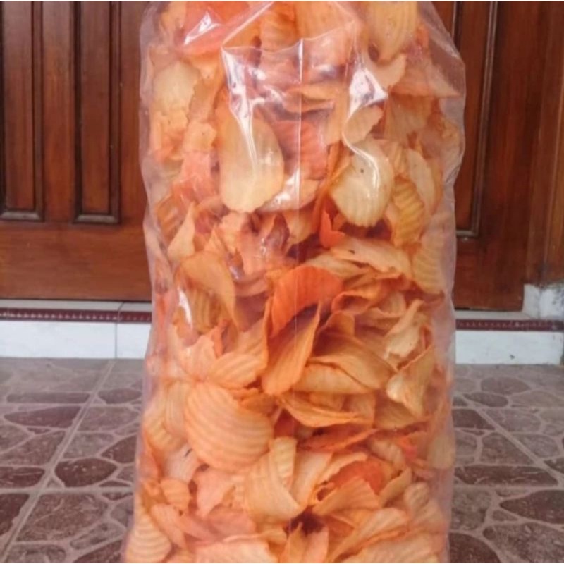 

Kripik singkong balado utuh khas Magelang 1kg