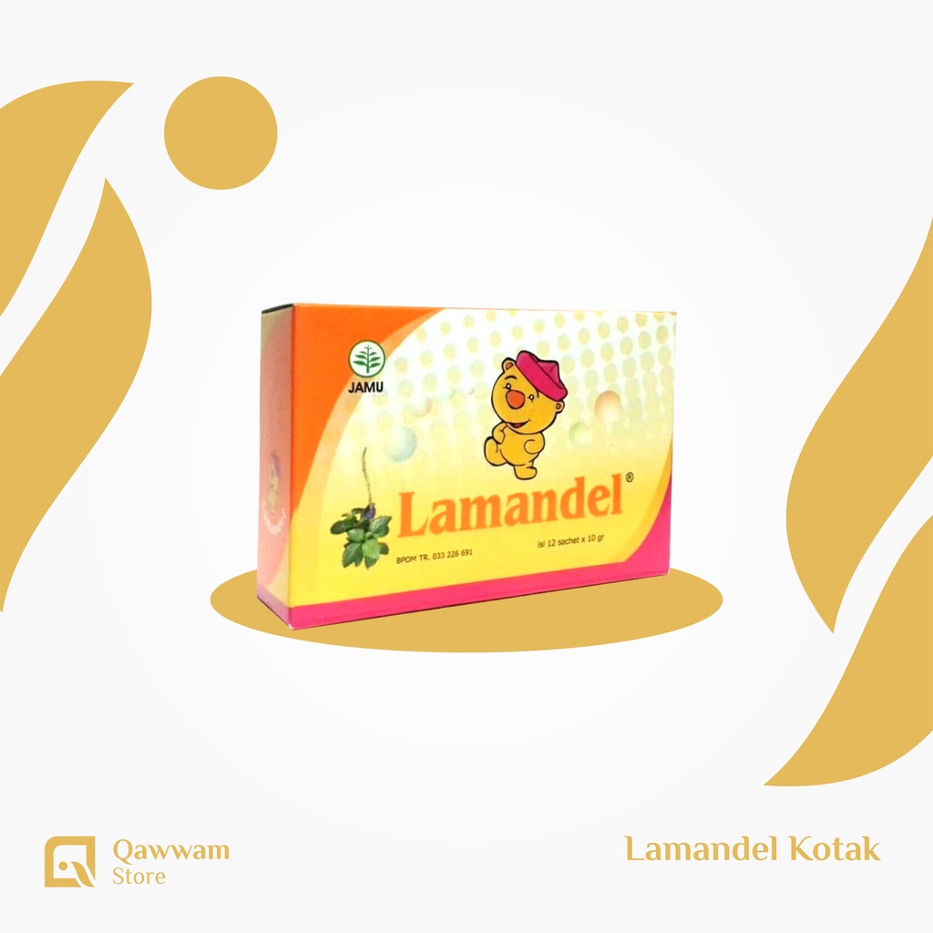 

LAMANDEL Membantu Meredakan Tenggorokan Kering Kemasan Box Isi 12 Sachet