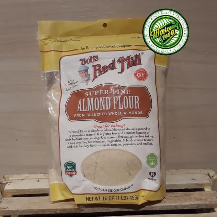 

Bob Red Mill Super Fine Almond Flour 453 Gram