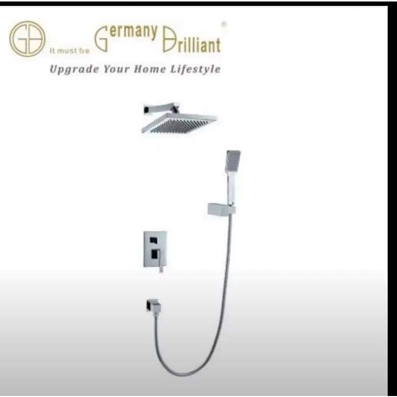 WALL SHOWER GERMANY BRILIANT ORI