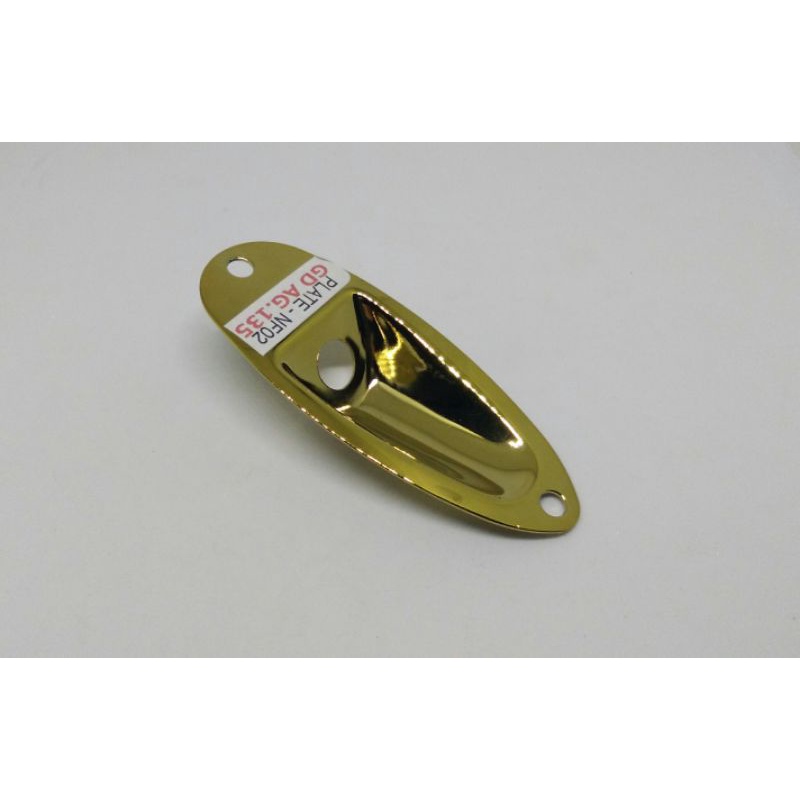 Guitar Jack Plate Stratocaster Gold