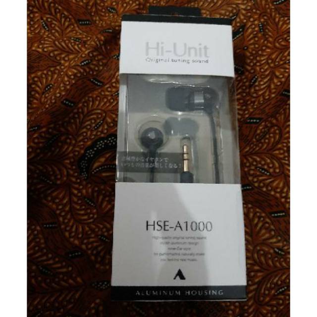 Earphone hi-unit hse-a1000