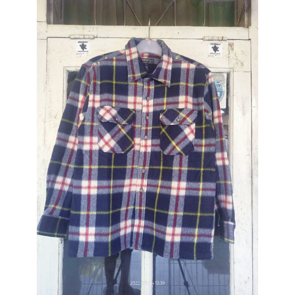 kemeja flanel tebal symbiose outdoor