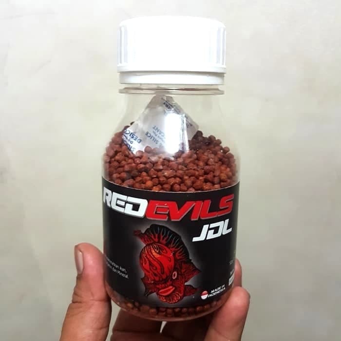 Pelet Louhan Red Devils JDL Mencerahkan Warna Merah.