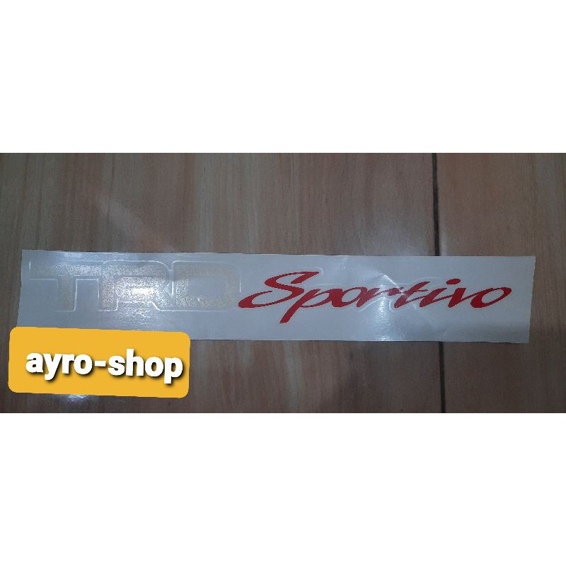STIKER BODY SAMPING TRD SPORTIVO