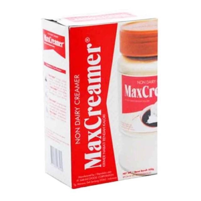 

Max Creamer 500gr Non Diary Creamer