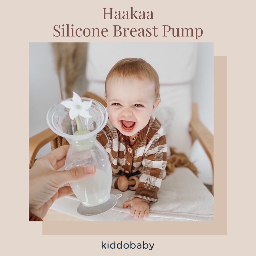 Haakaa Silicone Breast Pump | Pompa Asi Manual