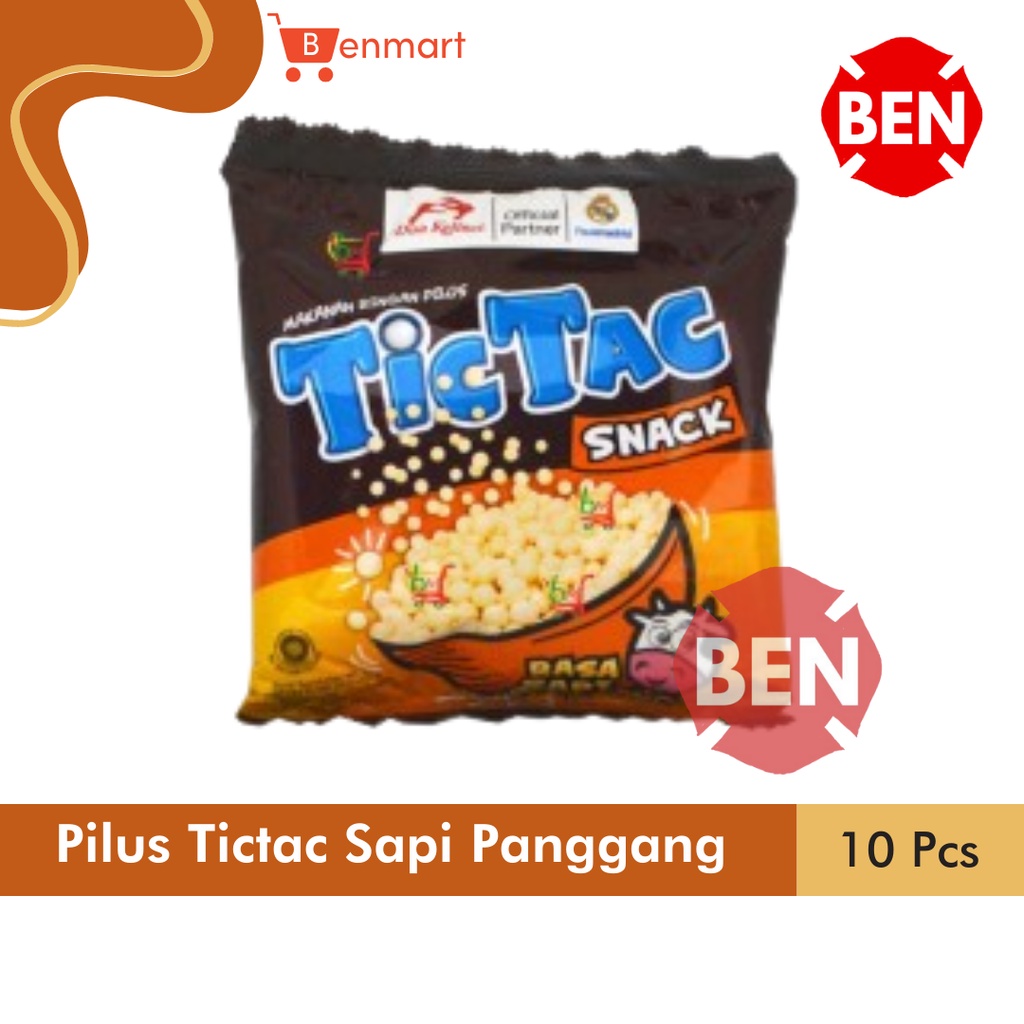 

Pilus Tictac Sapi Panggang Dua Kelinci 1 Renceng 10 Bungkus Tic Tac