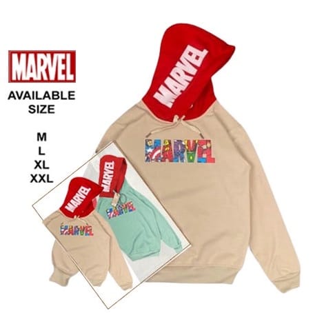 COD-Jaket Hoodie MARVEL Original Distro Untuk Pria Dan Wanita Premium Bahan Tebal