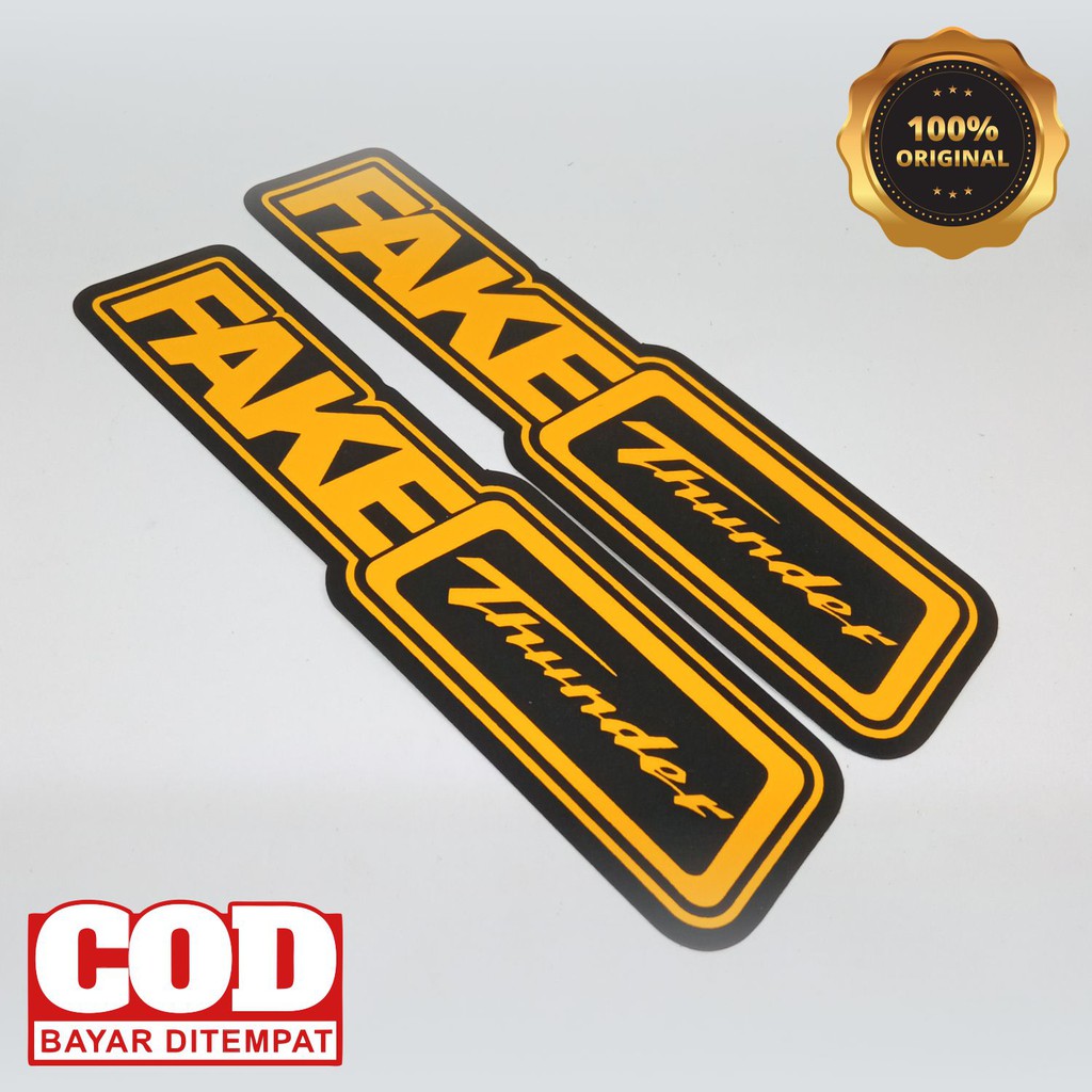 Stiker Thunder Variasi / Stiker Fake Thunder / Sticker Thunder 125 / Stiker Suzuki Thunder