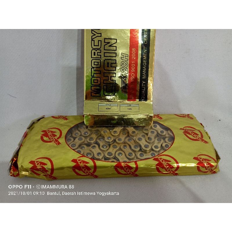 RANTAI WILWOOD 428H 140 GOLD