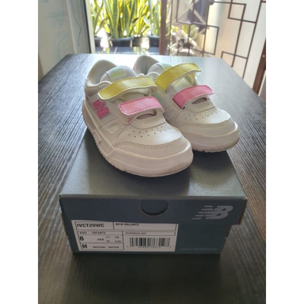 New Balance CT20 PS Girl's Lifestyle Shoes - White Multi