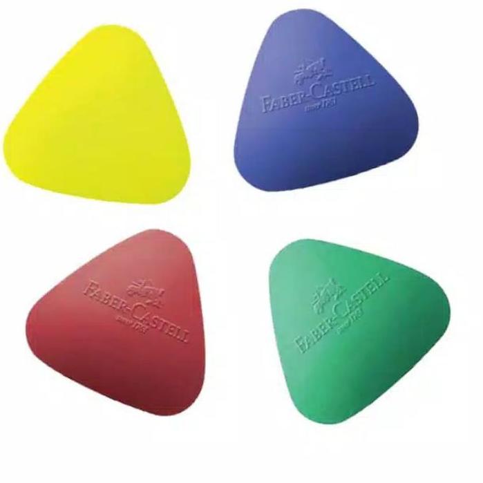 

し faber castell grip eraser penghapus crayon も