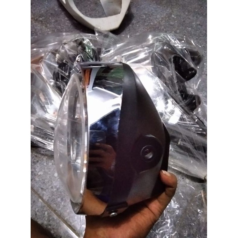 Reflektor lampu depan Tiger Revo bulat