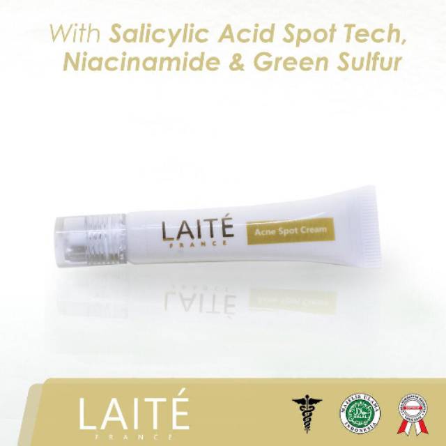 Acne Spot Cream Laite SKINCARE/ BPOM MUI Serum jerawat