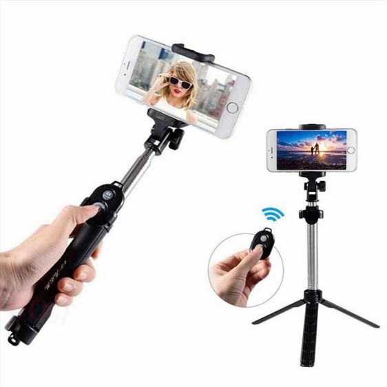 Tongsis Wireless WXY-01 Bluetooth Selfie Stick + Mini Selfie