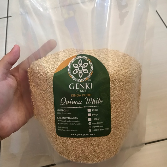 

Quinoa white organic 970gr