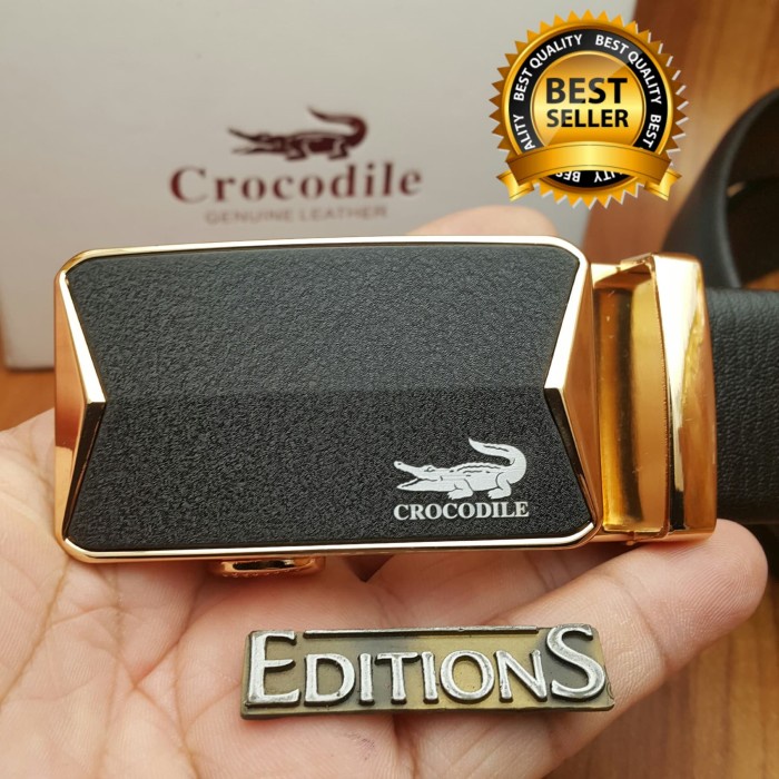 SABUK- GESPER- IKAT PINGGANG PRIA KULIT REL ED AAA 26 IMPORT - IKAT PINGGANG - IKAT PINGGANG PRIA KU