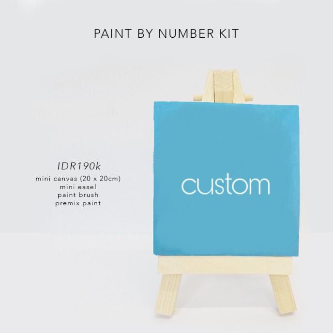 

Custom Kids Paint By Number / Art Set Anak
