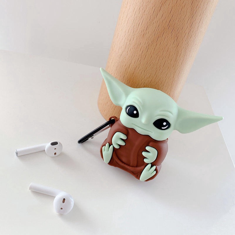 Case Airpods Pro Airpods Gen 1 2 Star Wars Yoda Shockproof Portable Earphone Penutup Silikon Lembut Shopee Indonesia