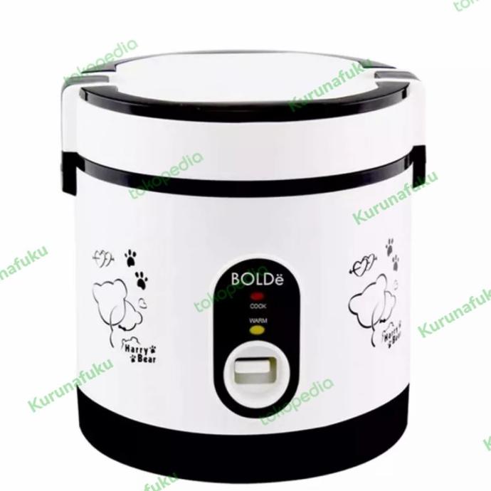 Bolde Rice Cooker Kecil 0.6 L-Hitam Kq47Y497Ng