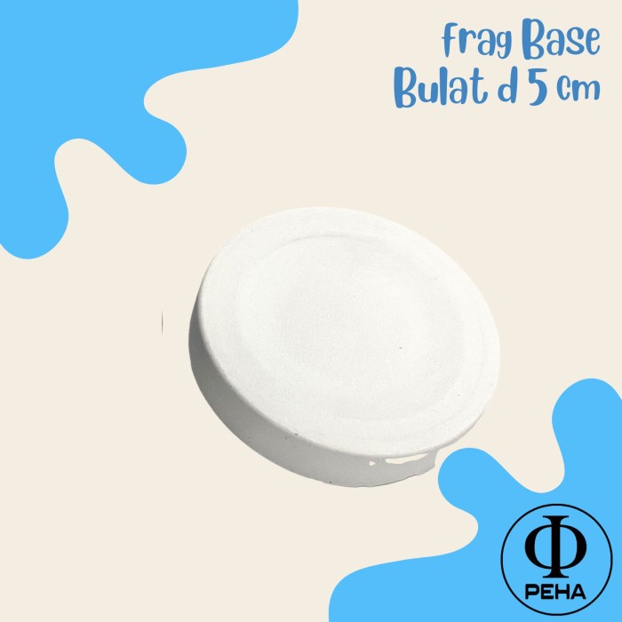 Frag Base Frag Disk Bulat 5 cm Jumbo Hitam / Putih per pcs Fragbase - Hitam