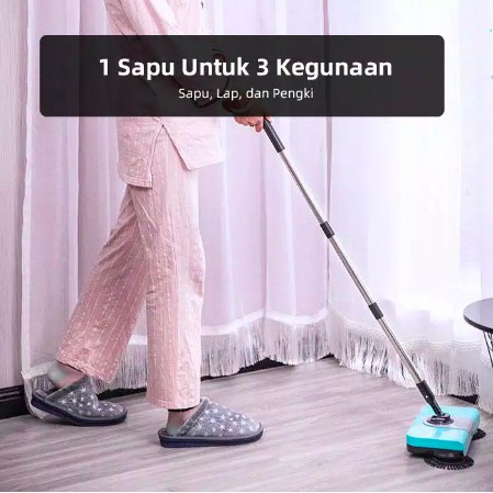 [MH] Sapu Otomatis Ultra Broom Sapu Lantai Otomatis Pembersih Lantai