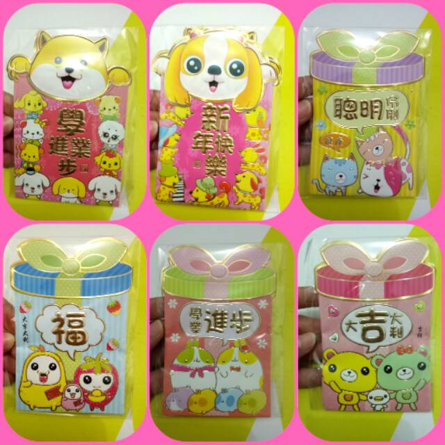 

Angpau pita imlek / angpau karakter / souvenir