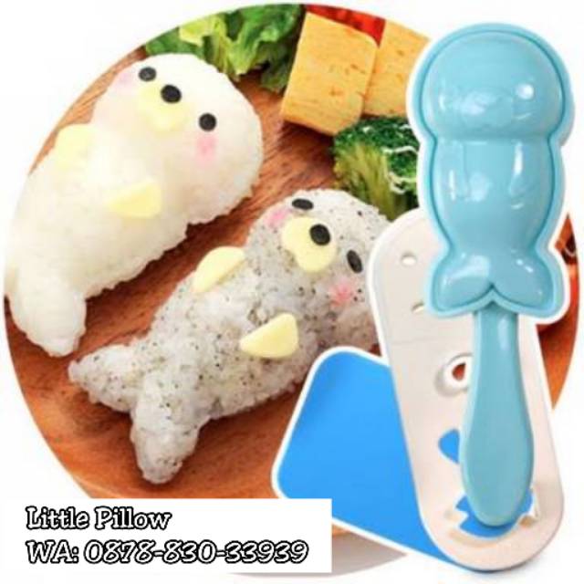 (SEAL ANIMAL/ ANJING LAUT) Bento Rice Mold Seal Animal/Cetakan Nasi Bento Karakter/Rice Mold