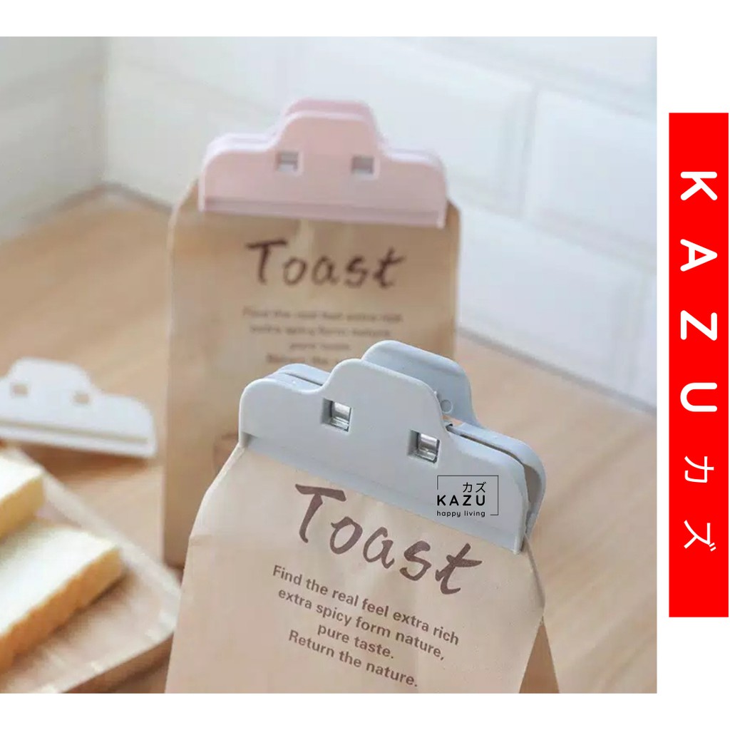 KAZU KHL149 Jepitan Snack Penutup Penjepit Kemasan Plastik Sealer Food Klip