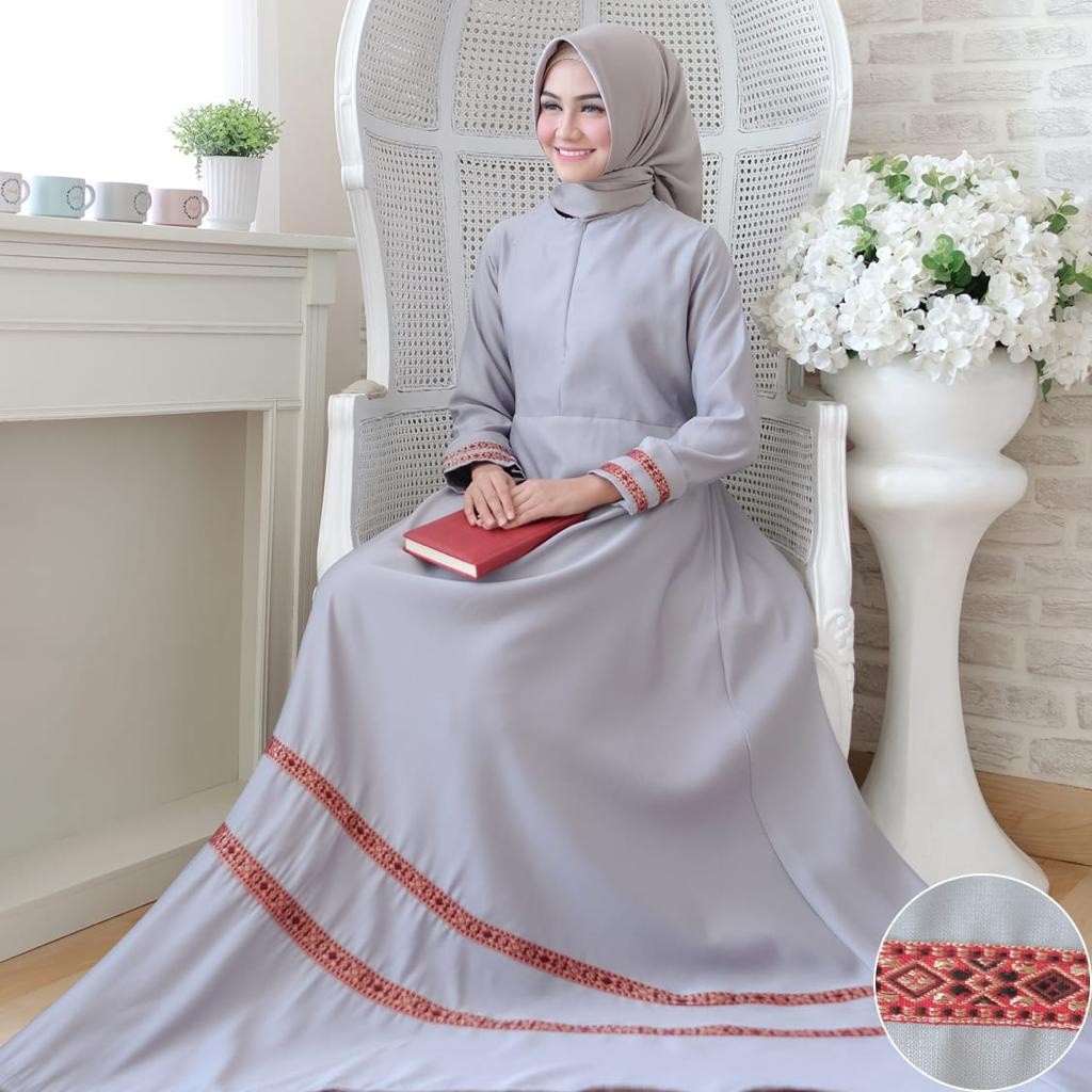 HOPYLOVY - GAMIS MAXI BALOTELLI SONGKET MARLINA