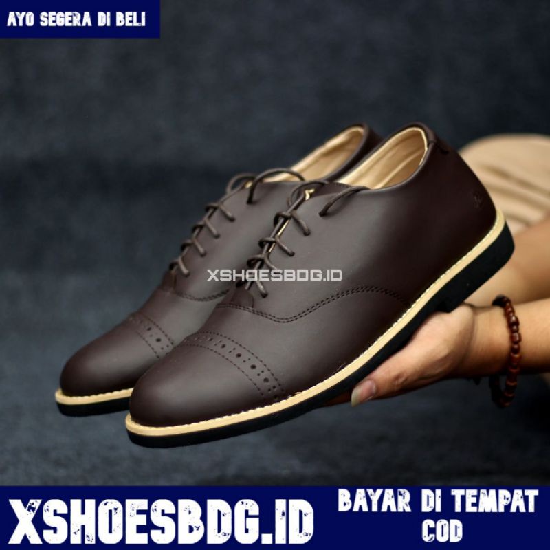 Sepatu Formal Pria Pantofel Hitam Pria Kerja Santai Kondangan Main Hitam Coklat