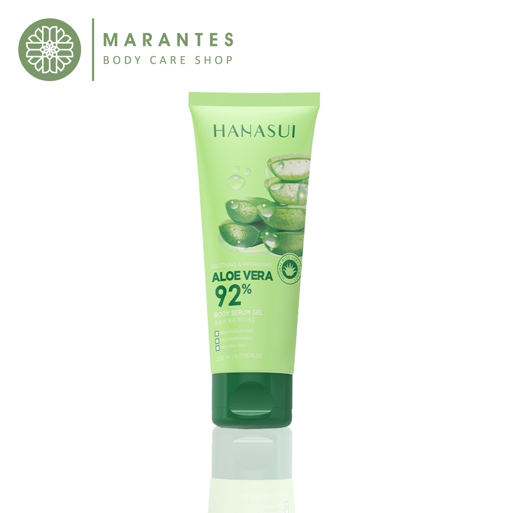 Body Serum Hanasui Body Lotion Serum Gel Aloe Vera