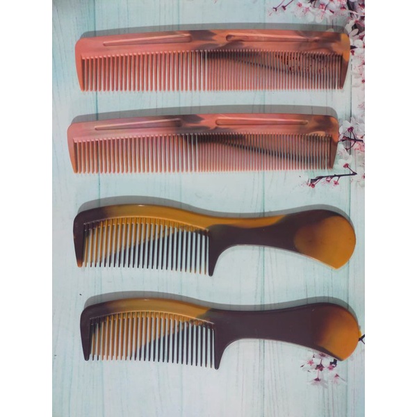 SISIR RAMBUT CORAK COKLAT GAGANG/LURUS