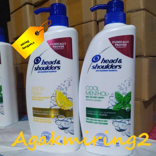 HEAD&amp;SHOULDERS SHAMPOO MENTHOL / LEMON 850ml HEAD &amp; SHOULDERS 850ml