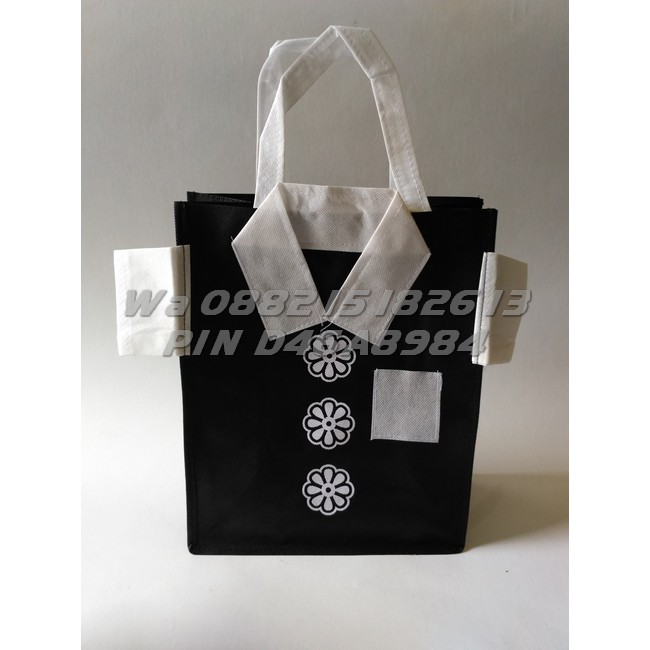 

TAS SOUVENIR KEMEJA | Tas Ulang Tahun Anak Model KEMEJA HITAM | Goodie Bag