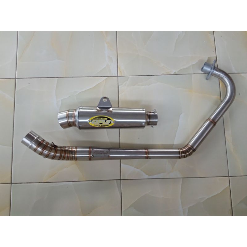 KNALPOT DPJ ORIGINAL SET  PNP GL,CB,MP model kompetisi gread B