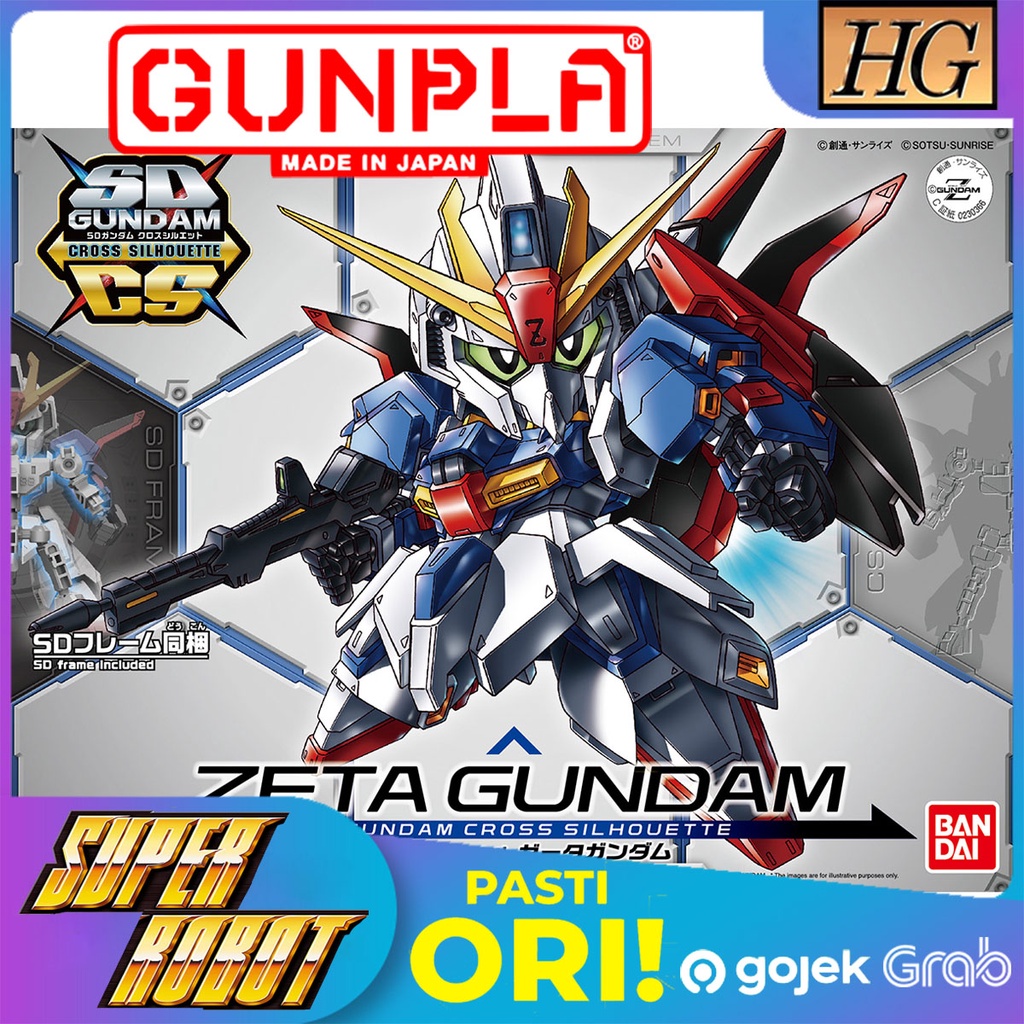 BANDAI SD Cross Silhouette SDCS Zeta Gundam / Z Gundam